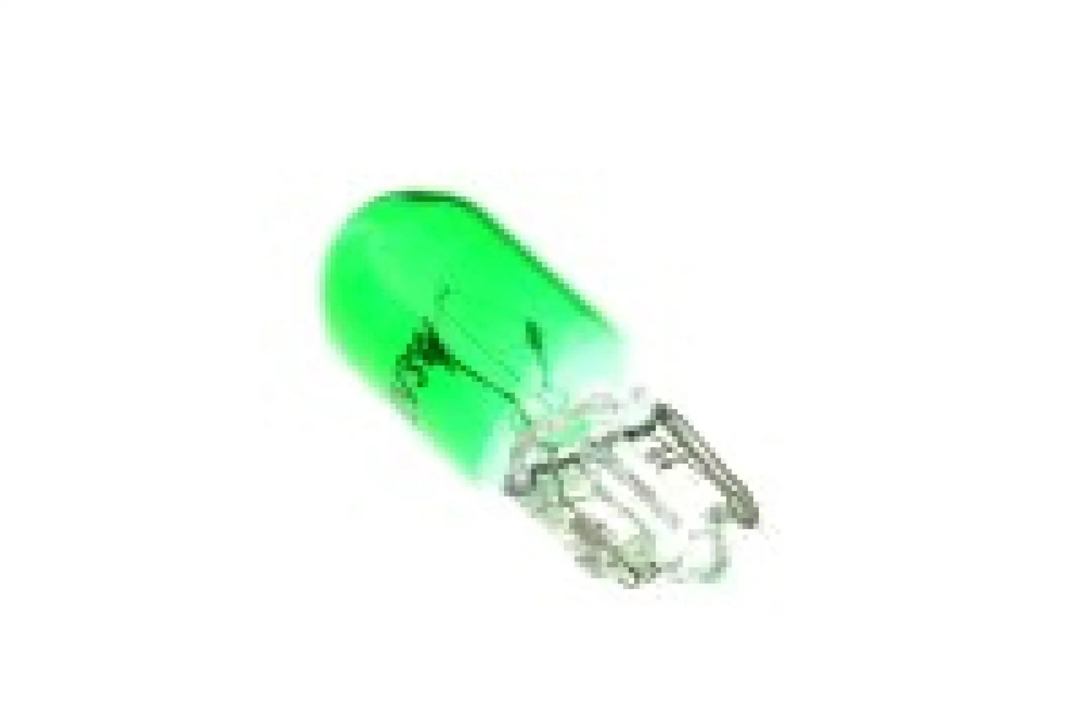 Лампа Т15 (безцокольная) 12V 10W (поворот, зеленая) FL