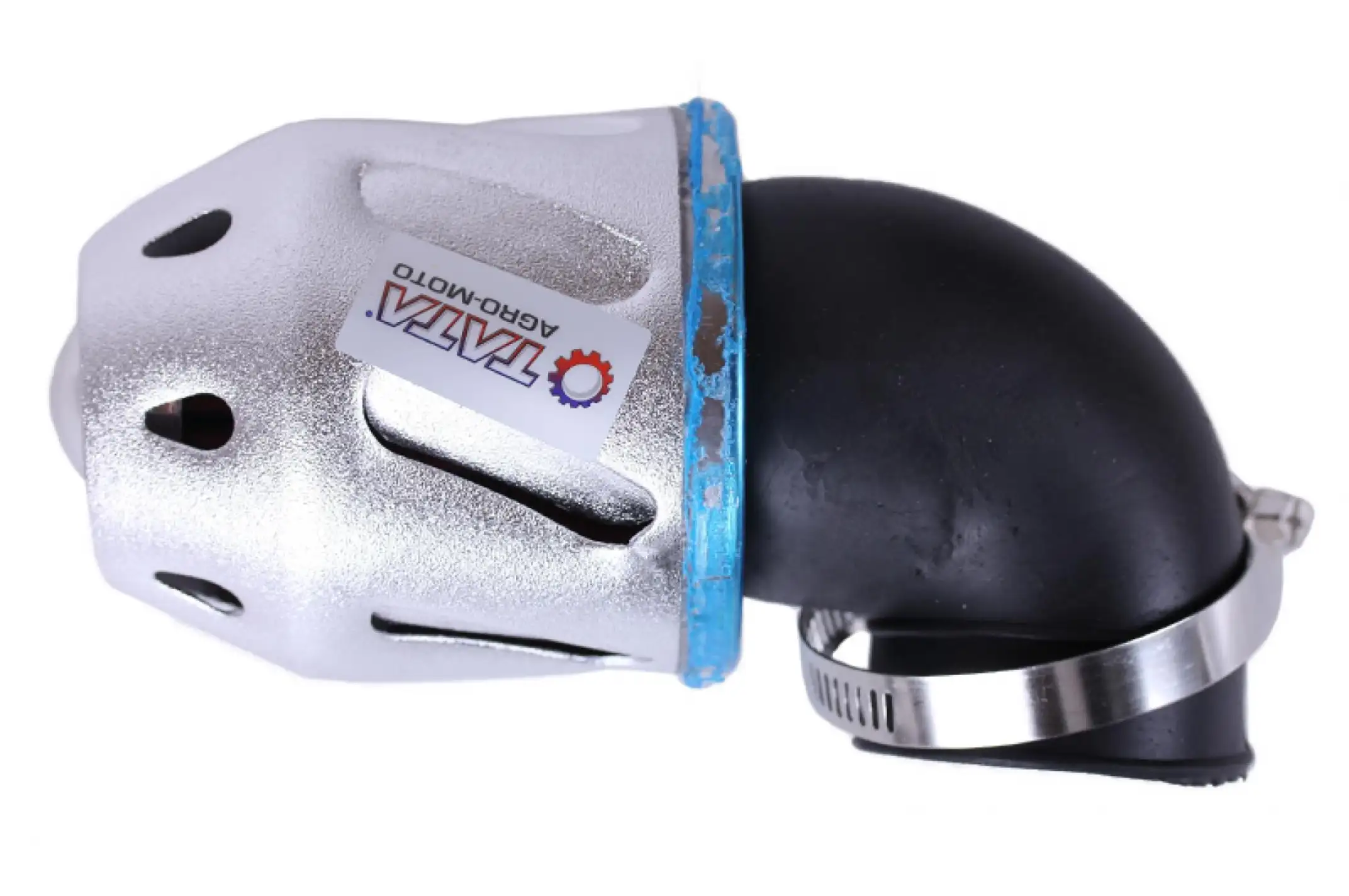 Фильтр воздушный (нулевик) Ø42mm, 45*, пуля (серебро) AMG-2