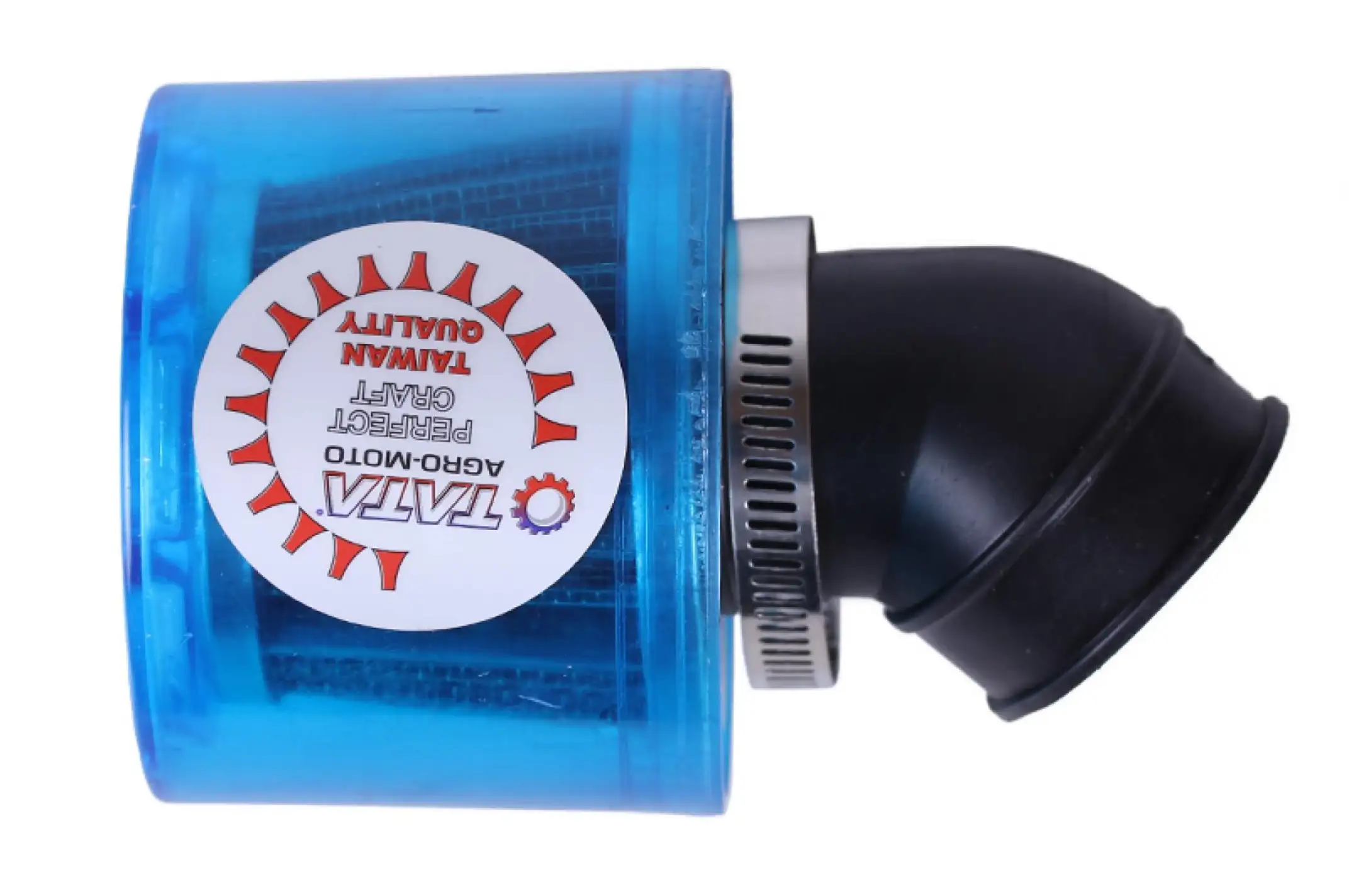 Фильтр воздушный (нулевик) Ø35mm, 45*, (синий, прозрачный) AMG