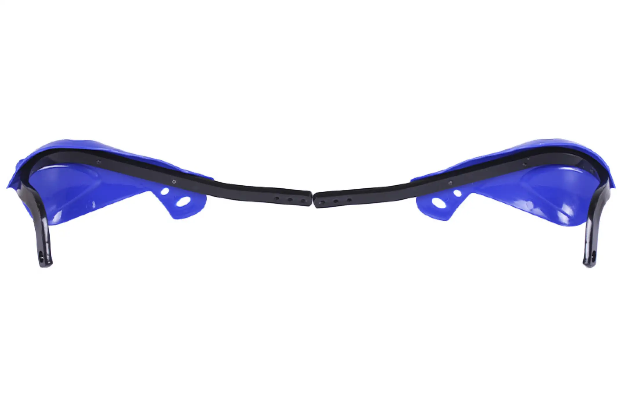 Защита рук на руль (универсальная, синяя) (алюминиевый каркас) AMG