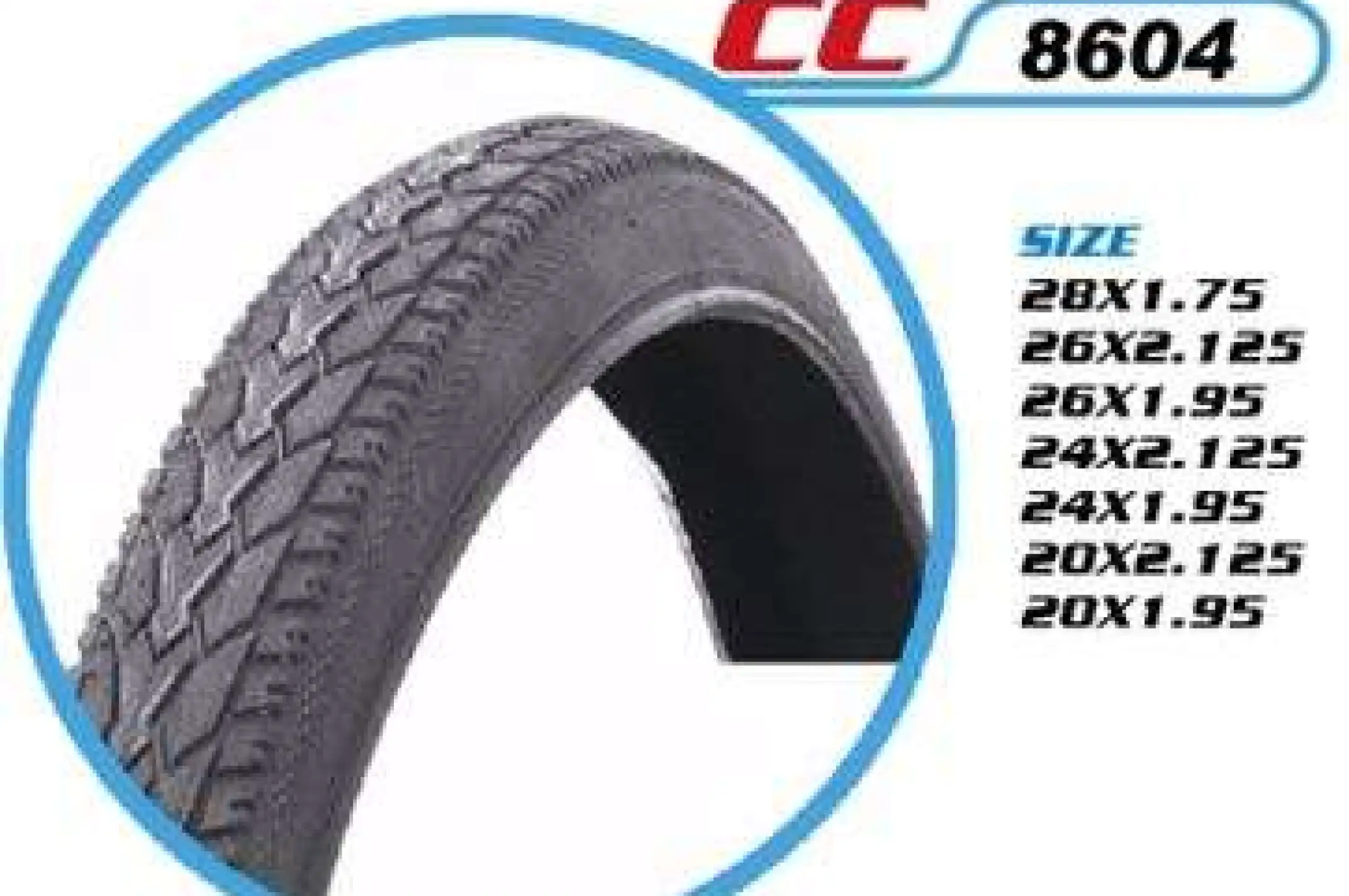 Велосипедная шина 20 * 2,125 (СС-8604) (DURRO) LTK