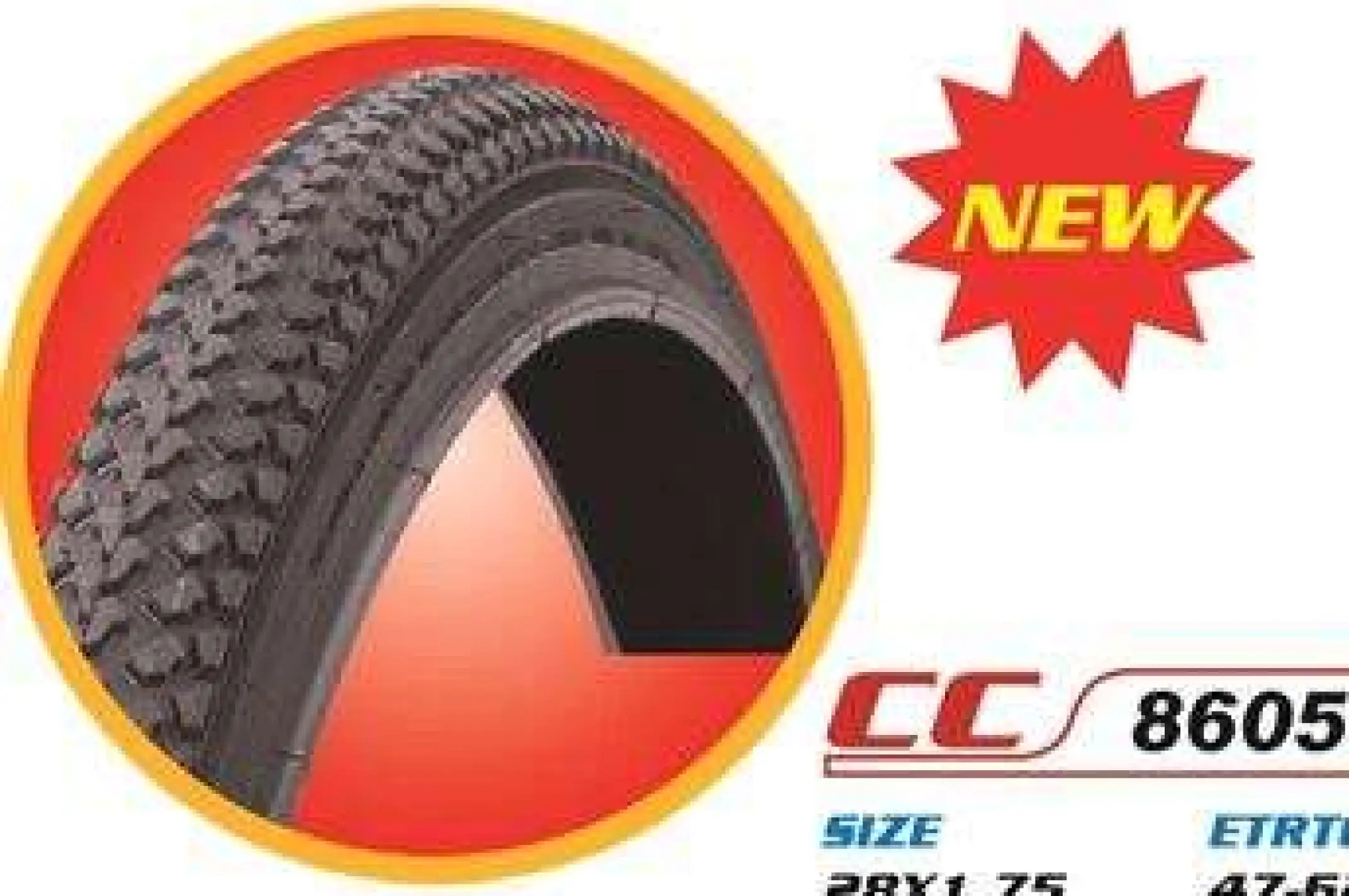 Велосипедная шина 28 * 1,75 (СС-8606 / BH606) (DURRO) LTK