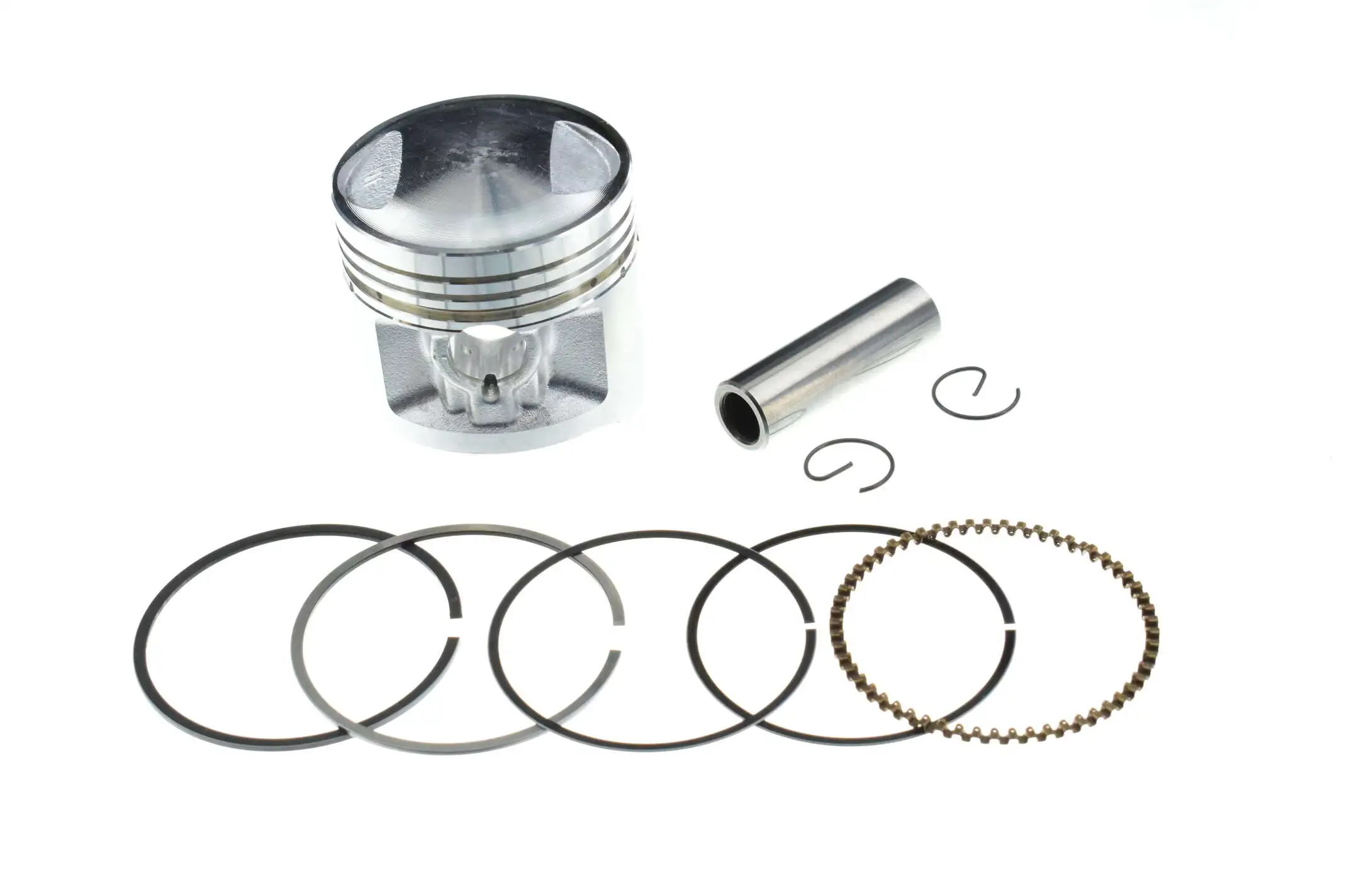 Поршень   4T CB/CG   Ø56,50mm, p-15   (125/140cc STD)   (в сборе)   GONGYU   (mod.A)