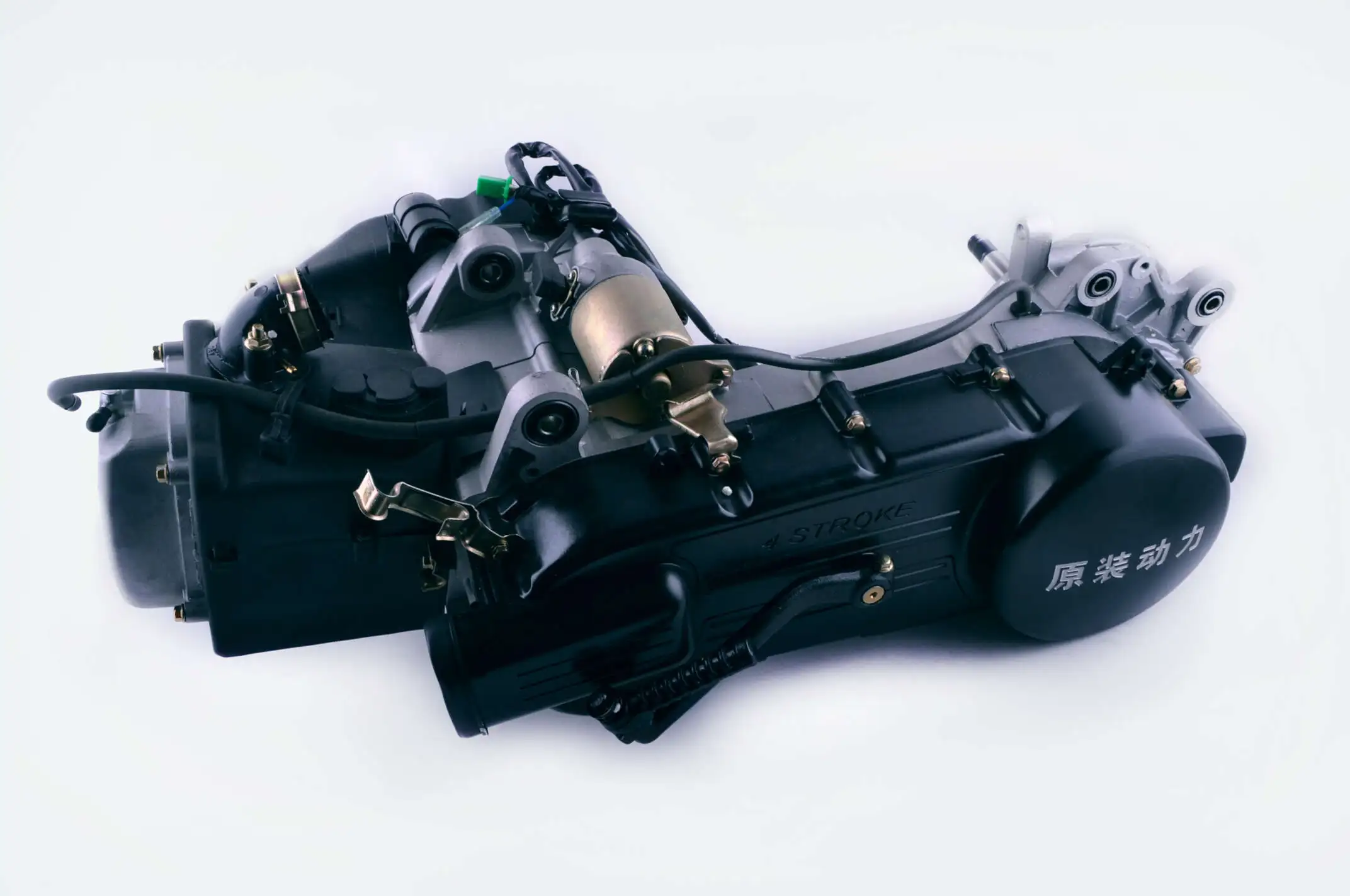 Двигатель 4T GY6 150cc (157QMJ) (13 колесо, короткий вал) (TM) EVO