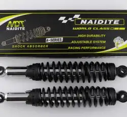 Амортизаторы (пара)   Delta   340mm, регулируемые   (черные)   NDT
