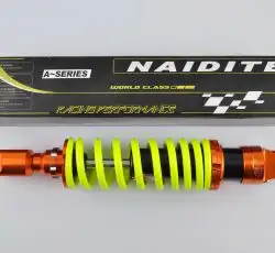 Амортизатор   GY6   350mm, тюнинговый   (оранжево-лимонный)   NDT