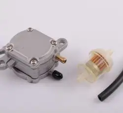 Бензонасос вакуумный Honda DIO (+топливный фильтр) KOMATCU (mod.B)