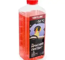 Очиститель стекол авто 2л (канистра, ЗИМА -32 С)   RED PENGUIN   (XB 50001)   (#ХАДО)