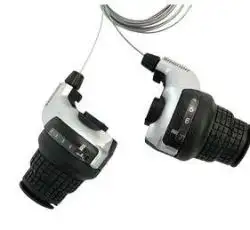 Ревошифт переключения скоростей велосипеда (L-3, R-7 скоростей) серебро KDSG-41 03F/7SI KL