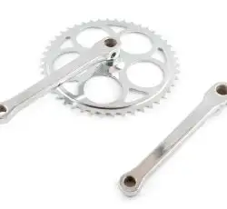 Звезда велосипедная (передняя) 45T (+2 шатуна L-170mm, под круг, хром, круги) FM