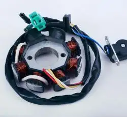 Статор генератора   4T GY6 50   (6+2 катушек, 4 контакта)   SUNY