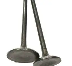 Клапаны (пара, голые)   4T CB250   (впск.- L-91,7mm, d-34mm; вып. L-89.6mm, d-28.5mm)   KOMATCU