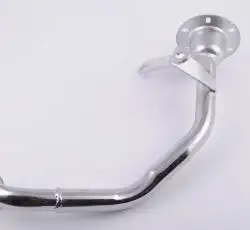 Колено глушителя тюнингового под крепеж Ø78mm 4T GY6 125/150