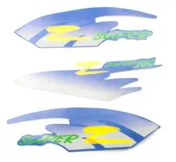 Наклейки (набор)   Yamaha SUPER Z   (31х9см, 3шт)   (#0618)