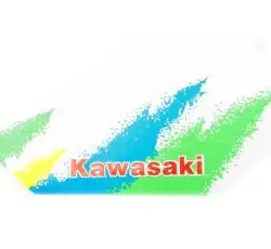 Наклейка   логотип   KAWASAKI   (28х15см)   (#2322)