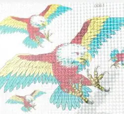 Наклейки (набор) EAGLE (30х22см) (#0061A)