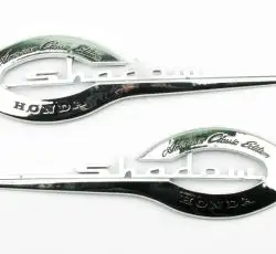 Наклейка шильдик Honda (хром) (#2029)