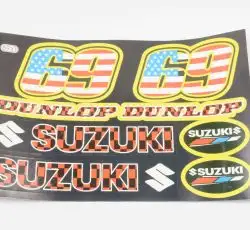 Наклейки (набор) спонсоры, мультибренд (#5931)