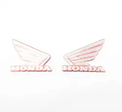 Наклейка шильдик Honda (#4970A)