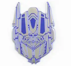 Наклейка   шильдик   TRANSFORMER   (синяя)   (#4662)