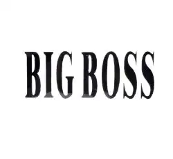 Наклейка декор BIG BOSS (18x7.5см) (#5944)