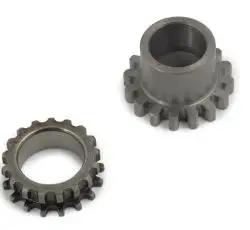 Звезды привода на коленвал (пара) 4T GY6 50 (шестерня коленвала и маслонасоса) ST