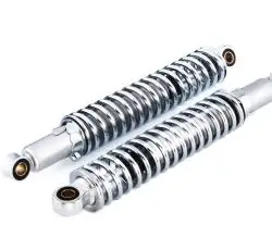 Амортизаторы (пара) МИНСК 345mm, регулируемые (хром) JING