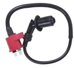 Катушка зажигания (тюнинг) 4T GY6 50-150, Honda DIO (оранжевая, +насвечник) TTG AMG