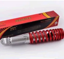 Амортизатор   GY6, DIO, LEAD   290mm, регулируемый   (красный металлик)   SUNY