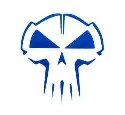 Наклейка SKULL (9х9см)