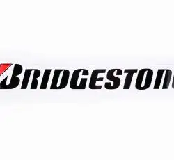 Наклейка логотип BRIDGESTONE (20x3см) (#0327)