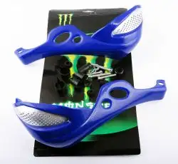 Защита рук на руль   (mod:1, MONSTER ENERGY, синие)   XJB