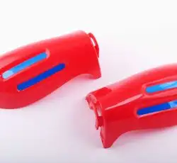 Защита рук на руль   (mod:2, GLOVES, красные)   XJB