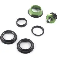 Подшипники рулевой колонки велосипеда (удлиненные, зеленые) REKO