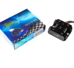 Реле зарядки Zongshen, Lifan 125/150 (4 проводов) KOMATCU (mod.A)