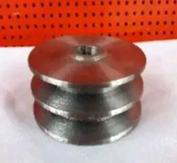 Шкив ремня ведомый 2-х ручейковый м/б (под вал 19mm, профиль Б, наружный 105mm) UG