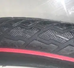 Велосипедная шина 26 * 1,75 (SA-225 Red strip) Delitire-Индонезия (#LTK)
