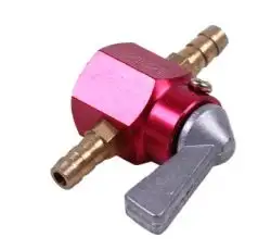 Кран топливный (стайлинговый) универсальный (красный) AMG