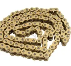 Цепь трансмиссии 428-136H HONDA, Zongshen ZS200GS (жёлтая) DGC