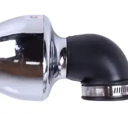 Фильтр воздушный (нулевик) Ø42mm, 90*, турбина (хром) AMG