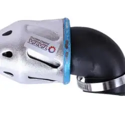 Фильтр воздушный (нулевик) Ø42mm, 45*, пуля (серебро) AMG-2