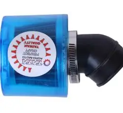 Фильтр воздушный (нулевик) Ø35mm, 45*, (синий, прозрачный) AMG