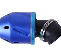 Фильтр воздушный (нулевик) Ø35mm, 45*, пуля (синий) AMG