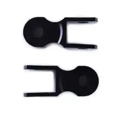 Удлинители амортизатора (пара) 5см, Ø10мм (черные) AMG