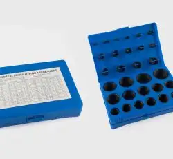 Кольца уплотнительные маслобензостойкие (комплект 404 шт, 7-53 mm)   QHK
