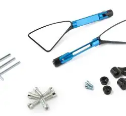 Зеркала (синие, треугольные, алюм., антиблик, переход., инструм.) KOMACU