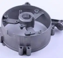Крышка (левая) статора бензогенератора (Ø150mm, 1-2 кВт) AMG